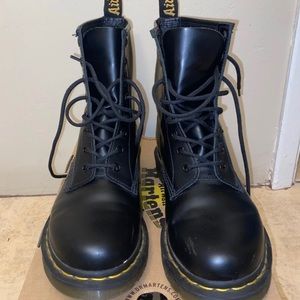 Black Doc Martens (size 9)
